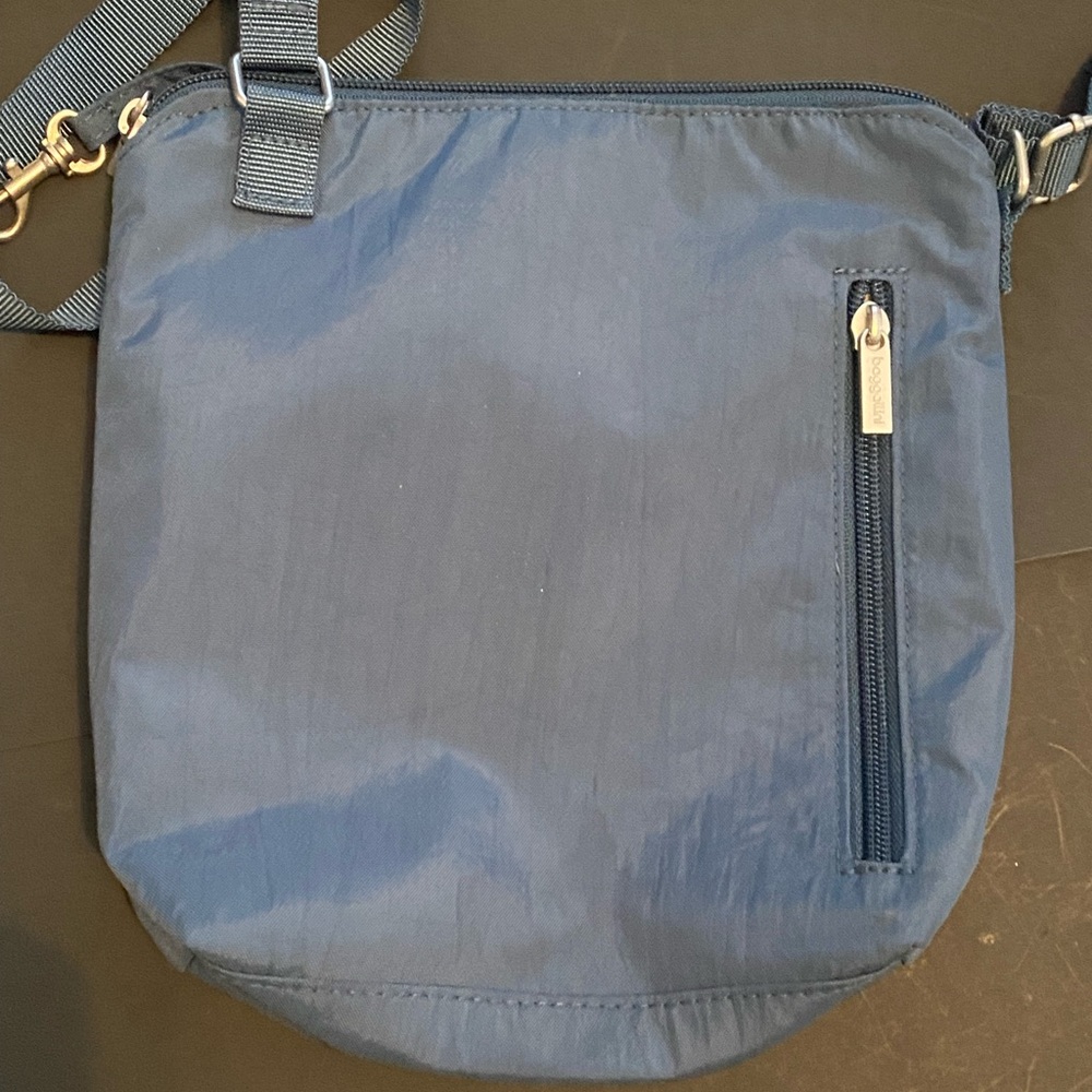 BAGGALLINI Blue Quilted Crossbody Bag - Picture 8 of 11